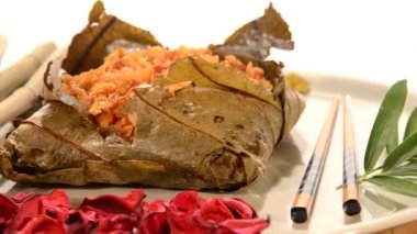 lotus varak Çin pirinç