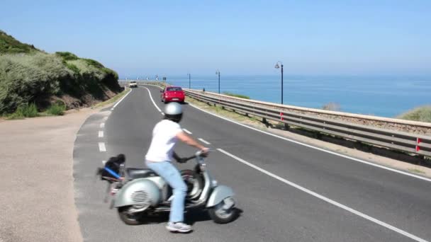 Un camino en Cerdeña — Vídeo de stock