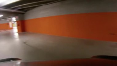 yeraltı otoparkı, kamera araba