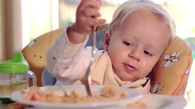 komik bebek pasta yemek