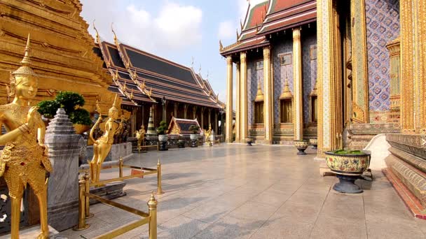 The grand palace in bangkok — Stock Video