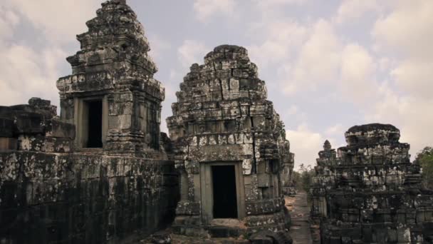 Kuil kuno, angkor wat, cambodia — Stok Video