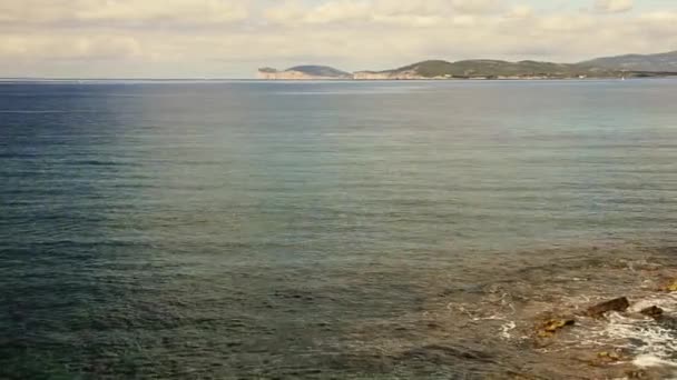 撒丁岛，投诉警察课 caccia — 图库视频影像