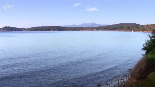 Tuscany, the gulf of baratti — Stockvideo