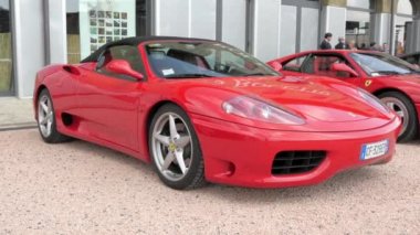 Cuorgnè, Italy, May 2014. Ferrari cars.