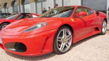 Cuorgnè, Italy, May 2014. Ferrari F430.