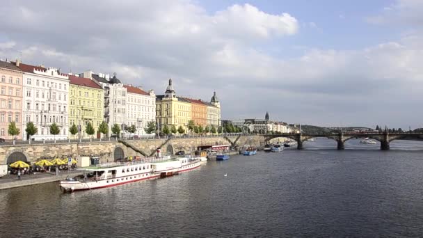 A view of prague — Stock Video