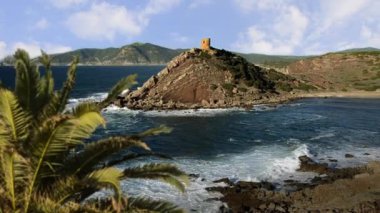 Sardunya, deniz manzarası