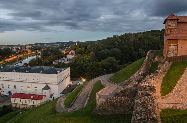 Bovenste kasteel en oude arsenaal in vilnius, Litouwen — Stockfoto