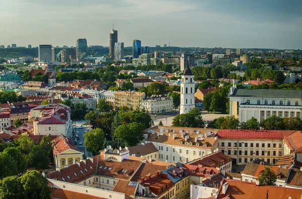 Litwa. wileńskiej Starówki w lecie — Zdjęcie stockowe