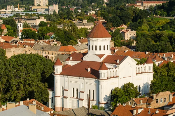 Litva. Pravoslavná katedrála ve Vilniusu — Stock fotografie