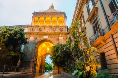 Porta nuova. Kent kapısı, palermo, Sicilya