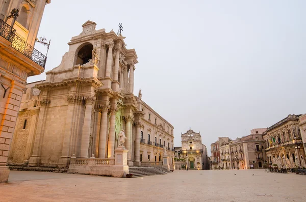 The cathedral of Syracuse, Sicily — Stock Photo, Image