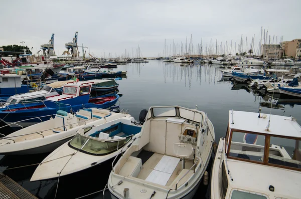 Jachten in palermo, Sicilië — Stockfoto