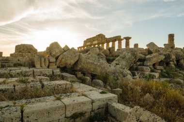 Acropolis adlı selinunte, Sicilya