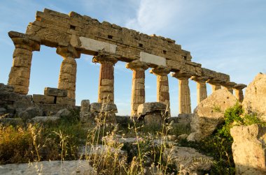 Acropolis adlı selinunte, Sicilya