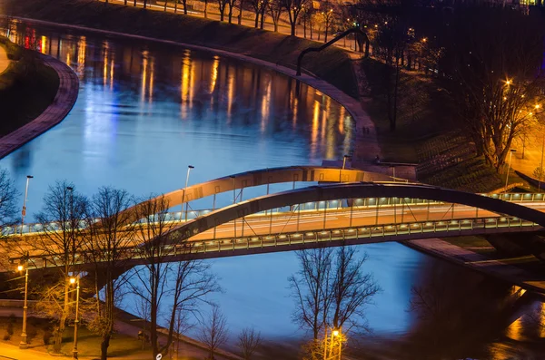 Mindaugas most v vilnius, Litva — Stock fotografie