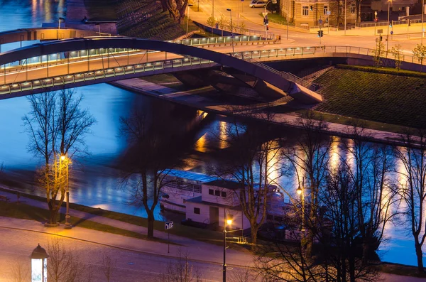 Puente de Mindaugas en Vilna, Lituania —  Fotos de Stock