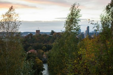 Litvanya. Vilnius akşam