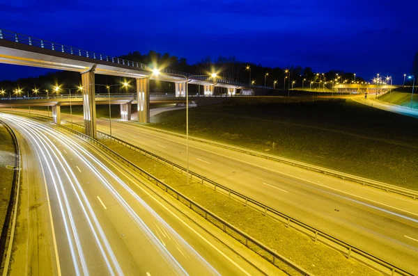 Nuevo viaducto en Vilnius, Lazdynai (Lituania ) —  Fotos de Stock