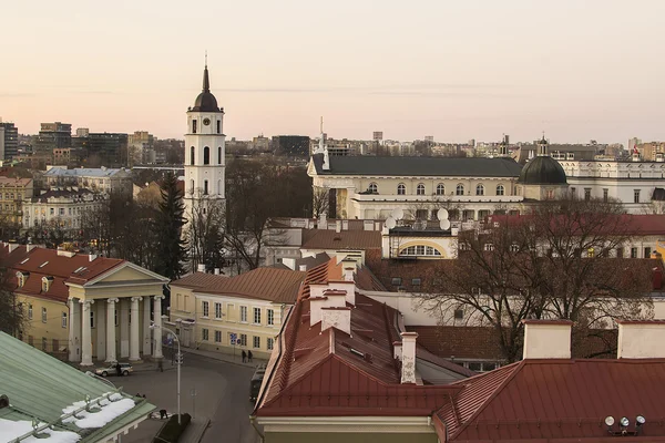 Vilnius (Lituânia) no inverno — Fotografia de Stock