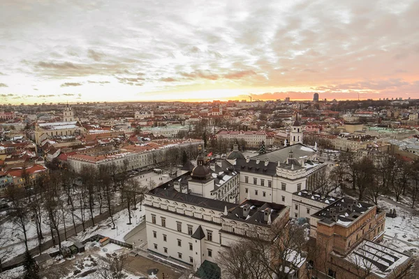 Vilnius (Litouwen) in de winter — Stockfoto