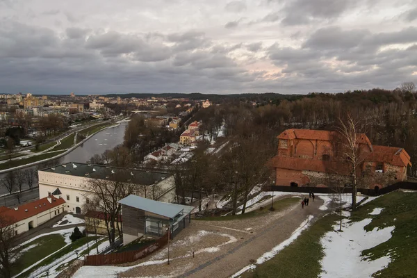 Vilnius (Litva) v zimě — Stock fotografie