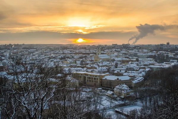 Vilnius (Lituania) in inverno — Foto Stock