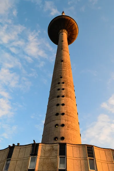 Televizní věž v vilnius, — Stock fotografie