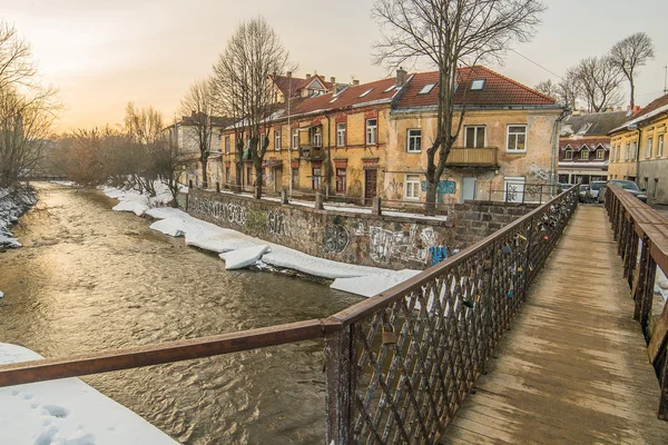 Vilna (Lituania) en invierno — Foto de Stock