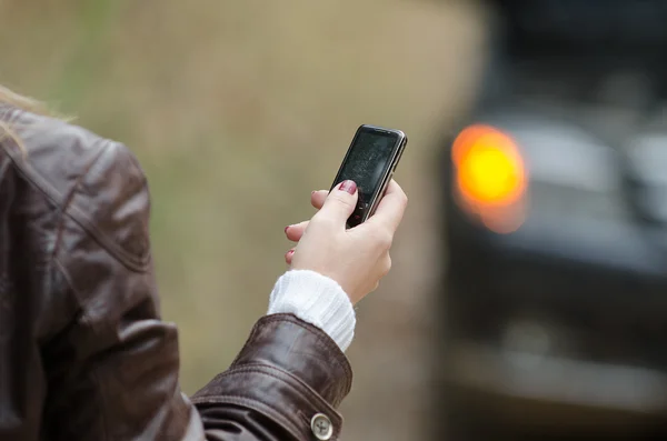 Mujer pidiendo ayuda —  Fotos de Stock