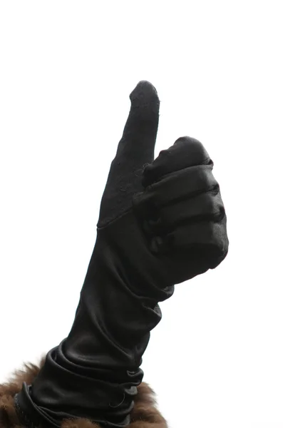A thumbs-up sign — Stock Photo, Image