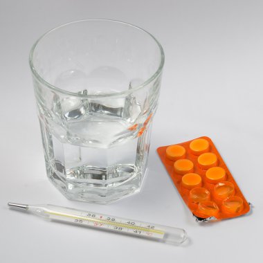 termometre, hap ve su