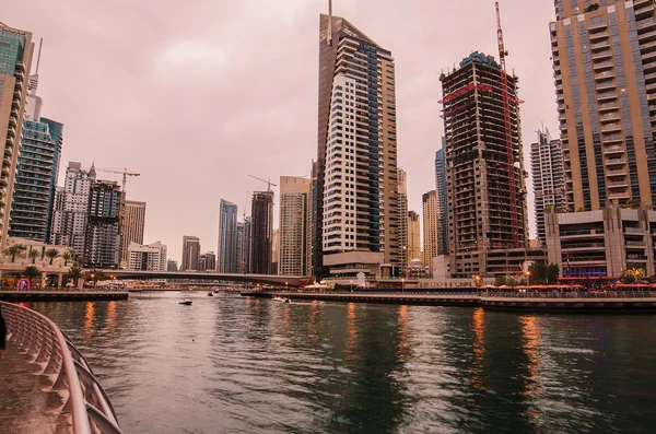 Dubai Marina (Emiratos Árabes Unidos) ) — Foto de Stock