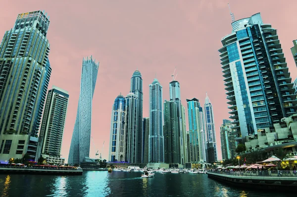 Dubai Marina (Emiratos Árabes Unidos) ) — Foto de Stock