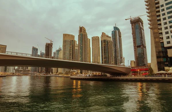 Dubai Marina (Emiratos Árabes Unidos) ) — Foto de Stock