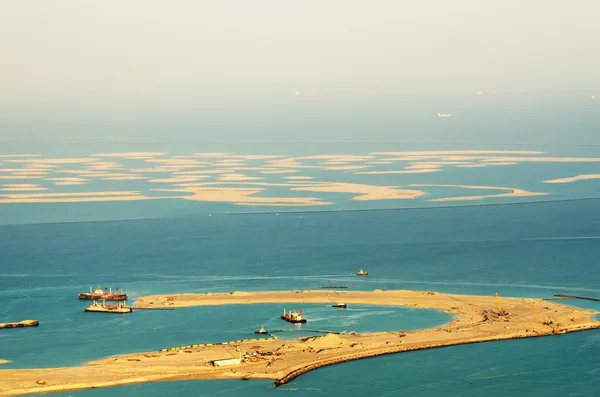 Dubaj (Spojené arabské emiráty). ostrovy světa — Stock fotografie