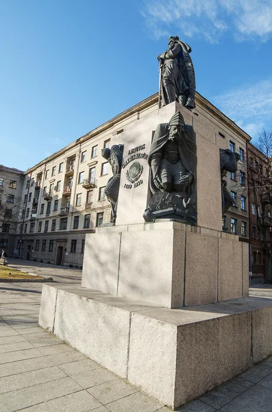 Vytautas det stora monumentet i kaunas (Litauen) — Stockfoto