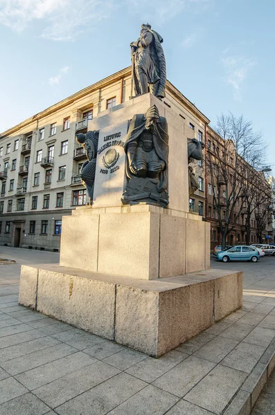 Vytautas det stora monumentet i kaunas (Litauen) — Stockfoto