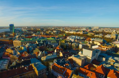 Riga (Letonya) akşam