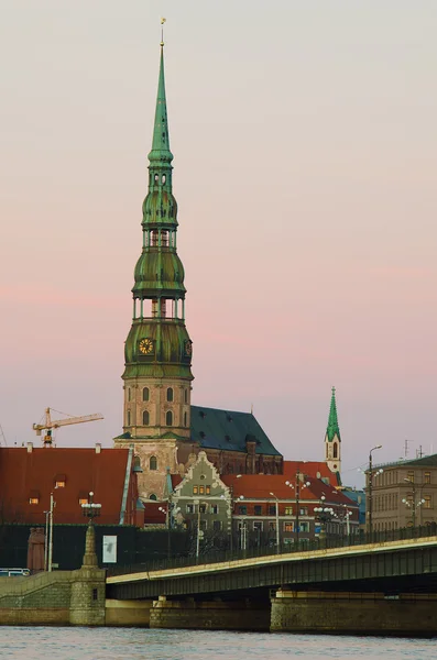 Staré město riga (Lotyšsko) — Stock fotografie