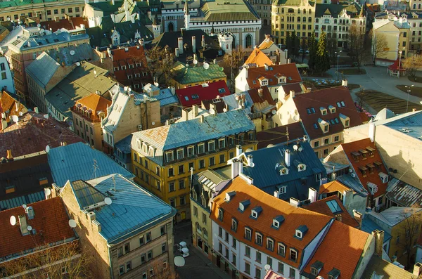 Città Vecchia di Riga (Lettonia) ) — Foto Stock