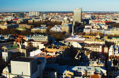 Riga (Letonya) akşam
