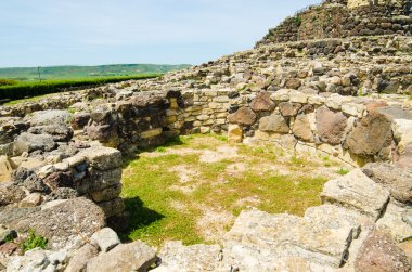 su nuraxi di barumini, Sardinya, İtalya