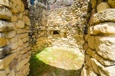 su nuraxi di barumini, Sardinya, İtalya