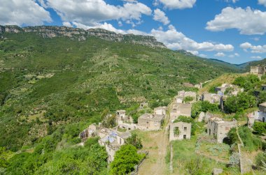 Geisterstadt Gairo Vecchio (Sardinien, Italien)