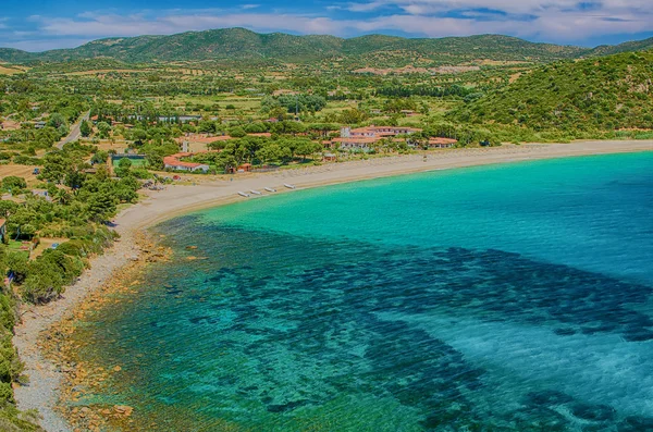 Södra kusten av Sardinien — Stockfoto