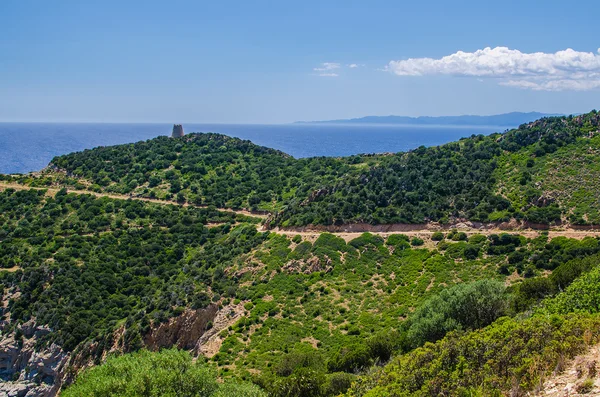 Zuid-kust van Sardinië — Stockfoto