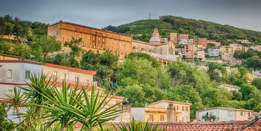 dağ town - lanusei (Sardunya, İtalya)