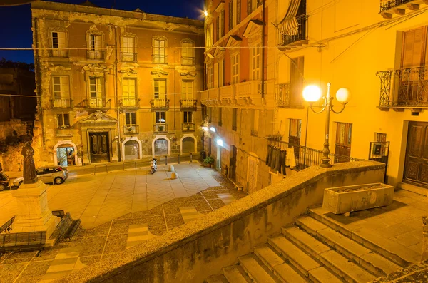Altstadt von cagliari (Hauptstadt der Insel Sardinen, Italien) — Stockfoto